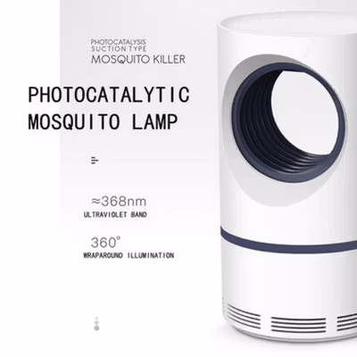 Aleekit Lampu LED UV Anti Nyamuk Mosquito Killer Lamp USB 5W 5V - XM888 - White — gambar 3