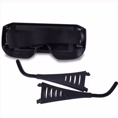 TaffGUARD Kacamata Las Otomatis Auto Darkening Soldering Goggles - HW008 - Black — gambar 3