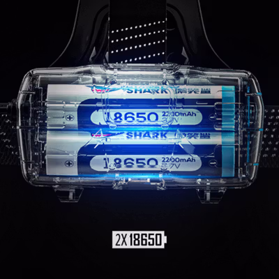 XIWANG Senter Kepala Headlamp LED XHP50 IPX4 12000 Lumens - HP35 - Black — gambar 3