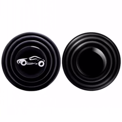 OTOHEROES Silikon Peredam Pintu Mobil Suara Benturan Anti-Shock 10 PCS - HJ-3CM - Black — gambar 3