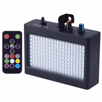CHINLY Lampu Sorot LED Spotlight Stage Party 5050 SMD RGB 240V 35W - ST1003 - Black — gambar 3