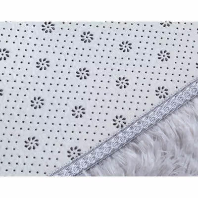 Besson Karpet Bulu Matras Living Room Rug 80x160cm - BS01 - Gray — gambar 3