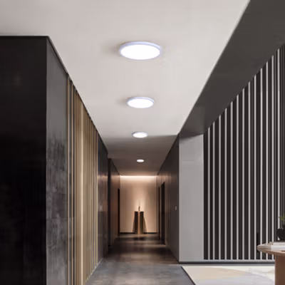LABOT Lampu Plafon LED Ceiling Light 4000K Natural White 24W 28.5cm - B-H17 - White — gambar 3