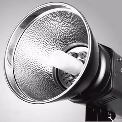 JDD Lampu Modeling Photography Flash Lights LED E27 150W Warm White - jD01 - White — gambar 3
