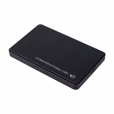 Casing Harddisk 2.5 HDD SATA Enclosure USB 2.0 to Mini USB - U25Q7 - Black — gambar 3