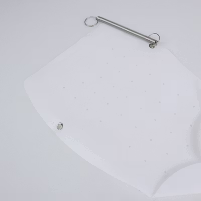 IRON SHOE Cover Setrika Anti Lengket - IS25 - White — gambar 3