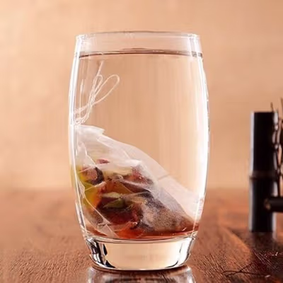 XiangYi Kantong Teh Celup Kertas Disposable Tea Bag 100 PCS 5x7 cm - TB75 - Brown — gambar 3