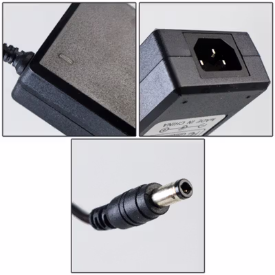 VBS Adaptor Power Supply Converter AC to DC 12V 8A LED Strip Monitor - 1280 - Black — gambar 3