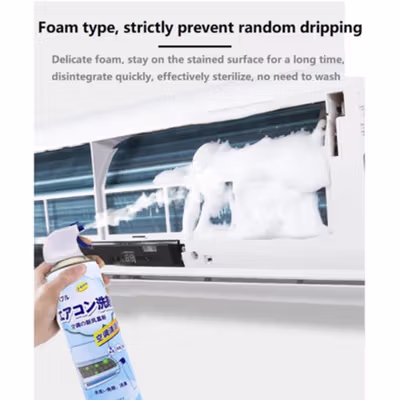 CRAISE Pembersih AC Foam Air Conditioner Cleaning Spray 500ml - C50 - Blue — gambar 3