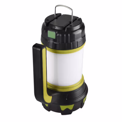AEFJ Senter LED Portable Flashlight 6 Modes Power Bank - HC-261 - Black — gambar 3