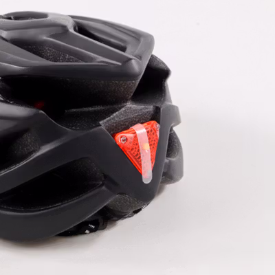TaffSPORT Helm Sepeda Cycling Helmet EPS Foam PC Shell LED - XK07 - Black — gambar 3