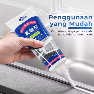 BAOLISI Lem Keramik Multifungsi Waterproof Universal Sealant 250g - BL25 - White — gambar 3