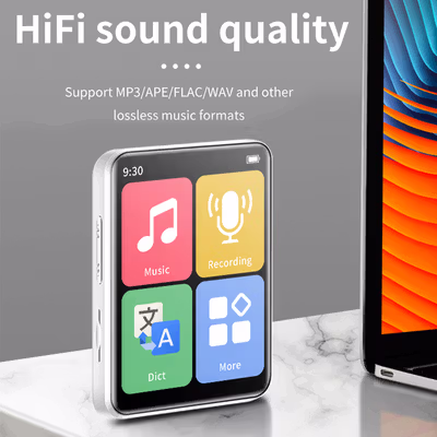 OCCKIC MP3 Digital Audio Player Bluetooth 5.0 HiFi Touchscreen 300mAh - OK30 - Black — gambar 3