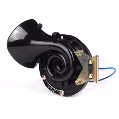 KKMOON Klakson Keong Mobil Loud Air Horn 12V 150dB - DL34G - Black — gambar 3