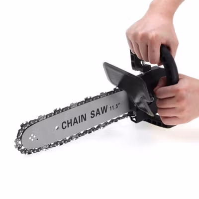AbouTool Adaptor Gergaji Senso Angular Chainsaw Converter 11.5 Inch - ABT317 - Black — gambar 3