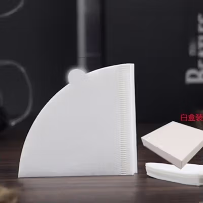 One Two Cups Kertas Saringan Kopi Filter Paper V60 1-2 Cups 100 PCS - V01 - White — gambar 3