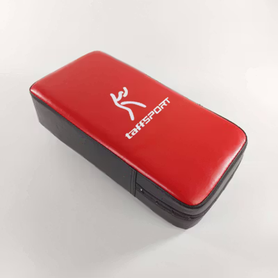 TaffSPORT Kicking Pad Sanda Muay Thai Taekwondo Arm Straight Baffle - J-421 - Red/Black — gambar 3