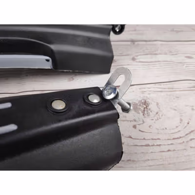 TaffSPORT Spakbor Sepeda Depan Belakang Universal Clamp Dua Warna - BQ541 - Black — gambar 3