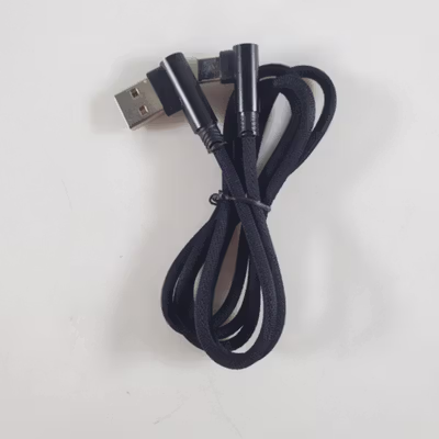OLAF Kabel Data USB Type C Multifungsi L Shape 2A 1M - OL01 - Black — gambar 3