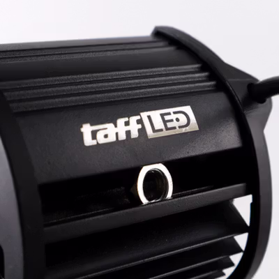 TaffLED Spotlight LED Foglamp Headlight Offroad IP67 Cool White 12V 4 Inch - JT050 - Black — gambar 3