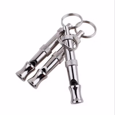 AZRI Peluit Latih Anjing Ultrasonik Stainless Steel Adjustable Pitch - A-55 - Silver — gambar 3