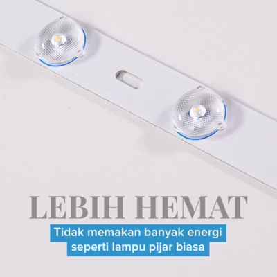 MARPOU Lampu Plafon LED Ceiling Light 36W 40x40 cm Warm White - MA36 - White — gambar 3