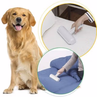 ANJETS Pembersih Bulu Kucing Anjing Roll Pet Hair Removal - AN-19 - Blue — gambar 3