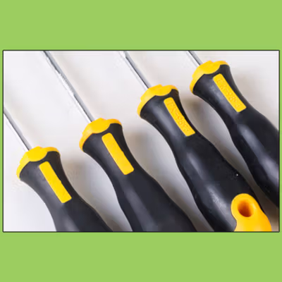 FERAN Obeng Cungkil Pelepas Seal Roller Karet Gear Mesin 4 PCS - FR-9893 - Black — gambar 3