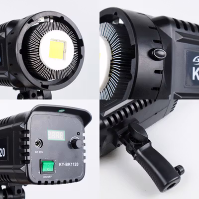 Shunyi Lampu Kamera Foto Video Studio LED Cool White - KY-BK1120 - Black — gambar 3