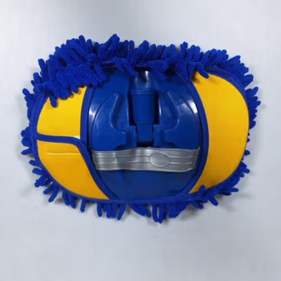 Byfa Tongkat Microfiber Alat Cuci Mobil Wool Microfiber Car Wash 102cm - BH-22 - Blue — gambar 3