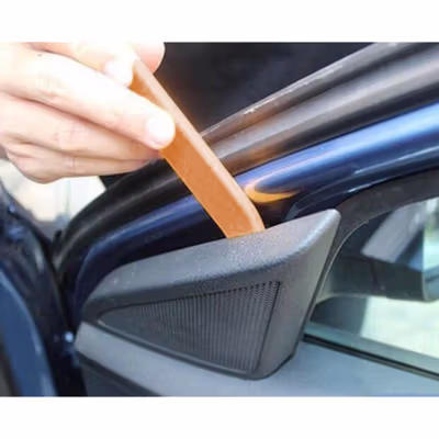 OTOHEROES Pry Tool Plastik Interior Mobil Alat Pengungkit Set 4 PCS - AA16 - Orange — gambar 3