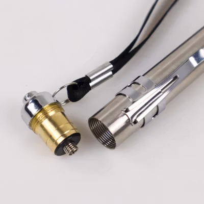 TaffLED Senter LED CREE XML Mini Flashlight 55 Lumens - Mini 865 - Silver — gambar 3