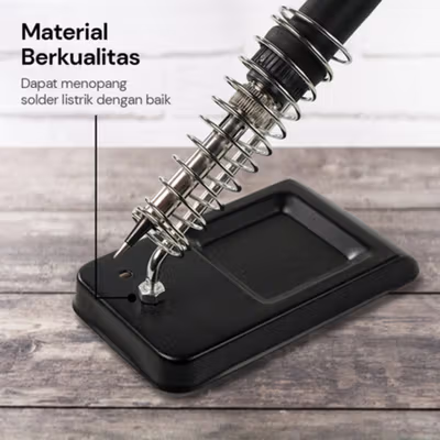 BaoGu Alat Pegangan Solder Stand Holder Metal Bracket - DBL-X10 - Black — gambar 3
