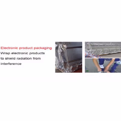 TaffPACK Lakban Aluminium Foil Tape 0.06mm Tahan Panas Anti Bocor 10M 50mm - YX10 - Silver — gambar 3