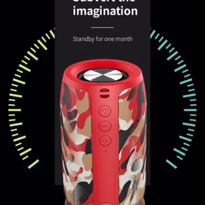 ZEALOT Speaker Portable Bluetooth 5.2 Wireless 3D Stereo Big Bass - S32 - Black — gambar 3