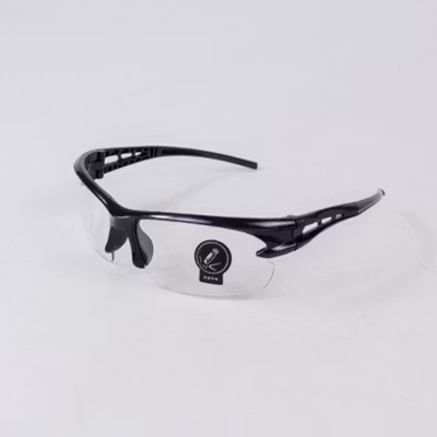 OULAIOU HAOGHIMENG Kacamata Sepeda Lensa Mercury Cycling Outdoor Sport - 3015 - Black White — gambar 3