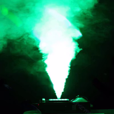 WIN BRIGHT Sistem Fogger Panggung Stage DMX512 1500W with RGB 24 LED - DF-FIY - Black — gambar 3