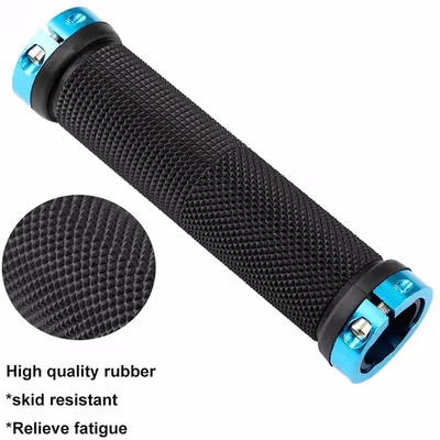 TaffSPORT Handgrip Sepeda Universal Tutup Setang Anti Slip Handlebar - CL8455 - Black — gambar 3