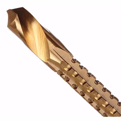 DEKO Mata Bor Power Drill Bits HSS Steel 3-8mm 6 PCS - DW1369 - Golden — gambar 3