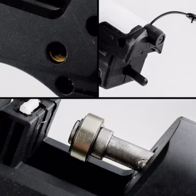 XMSJ Konektor Modifikasi Bor Listrik Jadi Mesin Gergaji Drill Adapter - E14968 - Black — gambar 3