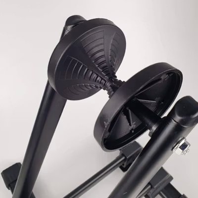 Vorcool Standar Sepeda Universal Paddock L Standing Bike Display - L150 - Black — gambar 3