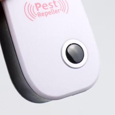 Alat Pengusir Nyamuk Elektronik Anti Mosquito Ultrasonic Pest Repeller - CHN-1 - White — gambar 3