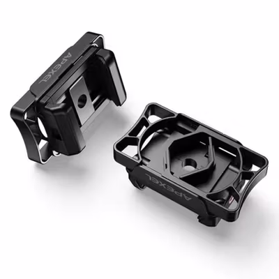 APEXEL Smartphone Adapter for Telescope Microscope Binocular 95mm - APL-F002 - Black — gambar 3