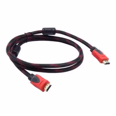FSU Kabel HDMI Gold Plated High Speed OD7.3mm 1080P 1.35M - SHH11 - Black — gambar 3