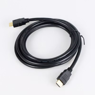 High Speed HDMI to HDMI Cable OD 6mm Gold Plated 4K 3M - Black — gambar 3