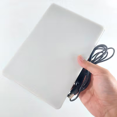 BEDIRO Lampu Video LED 11 Inch Live Broadcast Fill Light USB 3 Color - RL-11 - Black — gambar 3