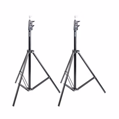 TaffSTUDIO Tripod T-Shaped Bracket Backdrop Studio 300x280cm - DD-112 - Black — gambar 3