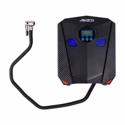 AIKESI Pompa Ban Elektrik Portable Air Compressor DC 12V 150PSI - AKS-5501 - Black — gambar 3