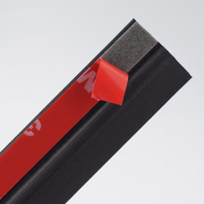 HARBLL Insulation Seal Pintu Mobil Noise Reduction Z Shaped 4M 21mm - Z4 - Black — gambar 3