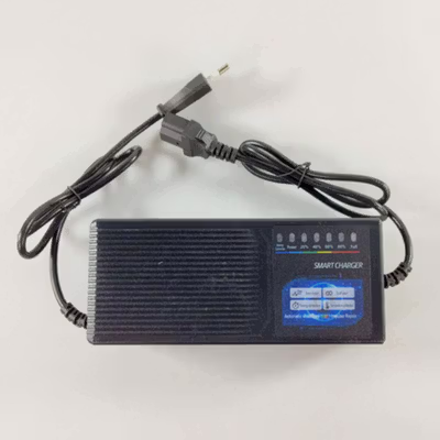 LEORY Charger Baterai Sepeda Skuter Elektrik E-Bike Vehicle 48V 12AH - L3 - Black — gambar 3